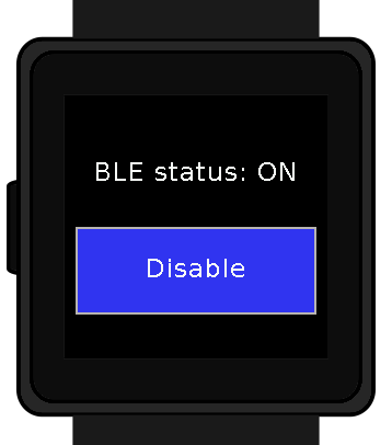 Small application for disabling bluetooth to save power and enhance security